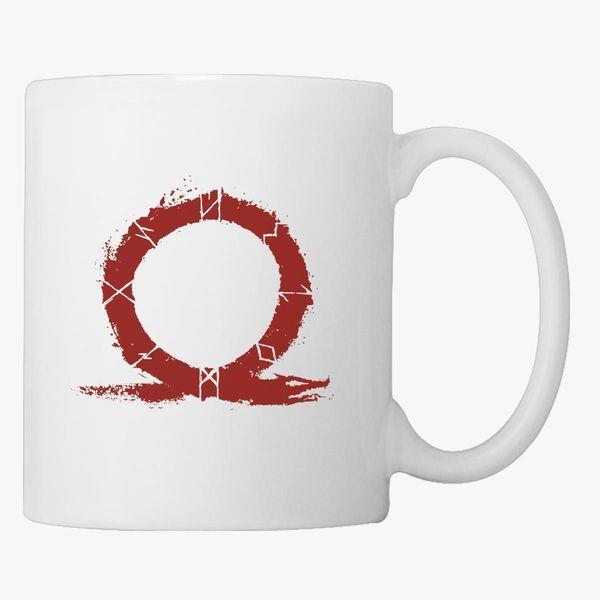 Omega Logo - God of War Omega Logo Vintage Coffee Mug