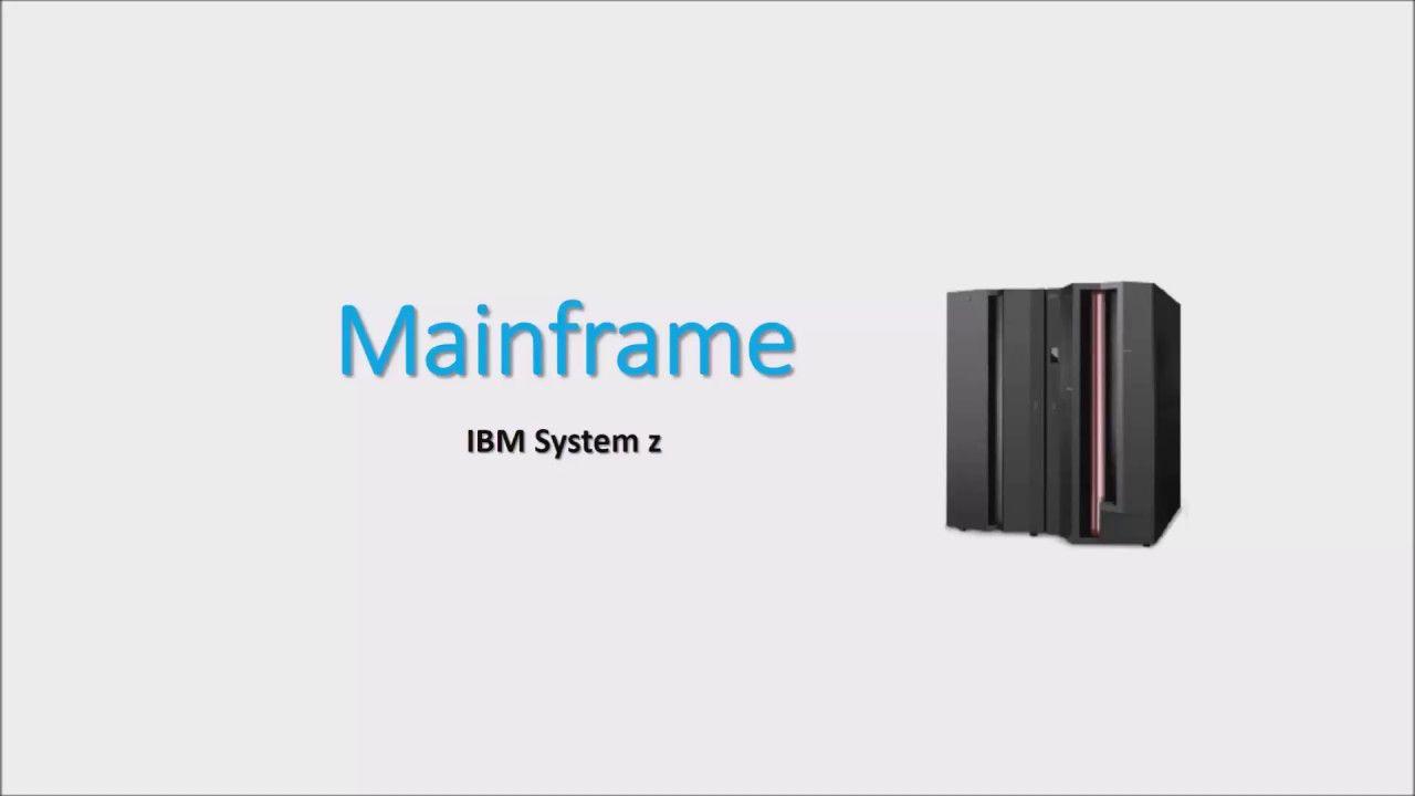 IBM Z Logo - IBM z Series Mainframe - YouTube