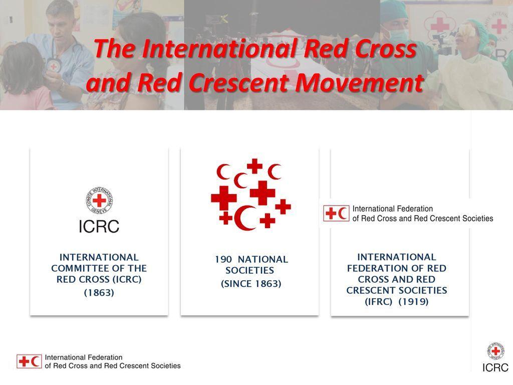 1863 International Red Cross Logo - The International Red Cross and Red Crescent Movement Presentation ...
