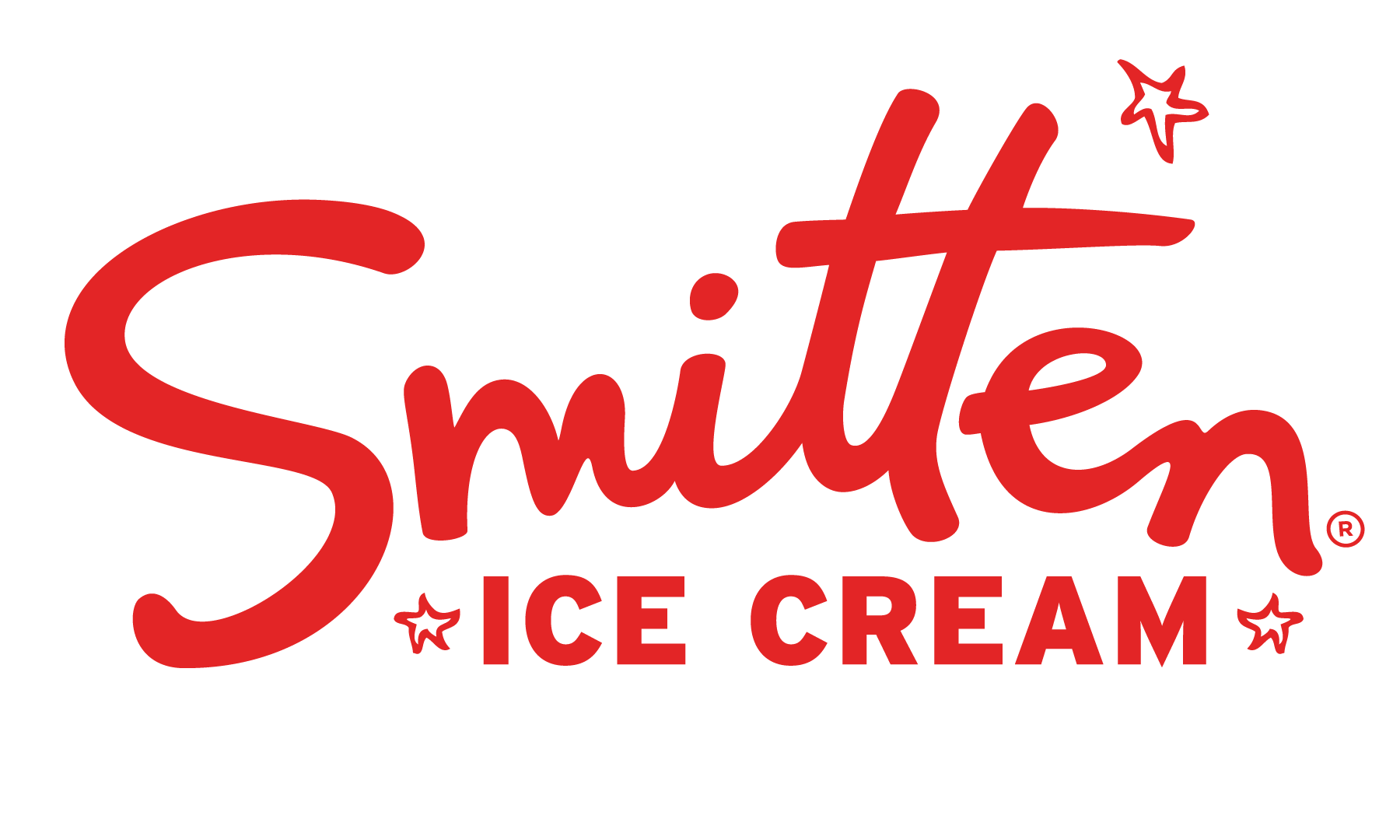 Red Ice Cream Brand Logo - Smitten Ice Cream | Churned-to-order. Just for you.