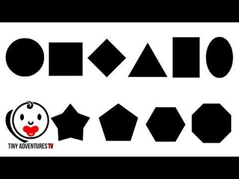 Black White Red Shape Logo - Shape Recognition - All Shapes (Black White Red) | Simple learning ...