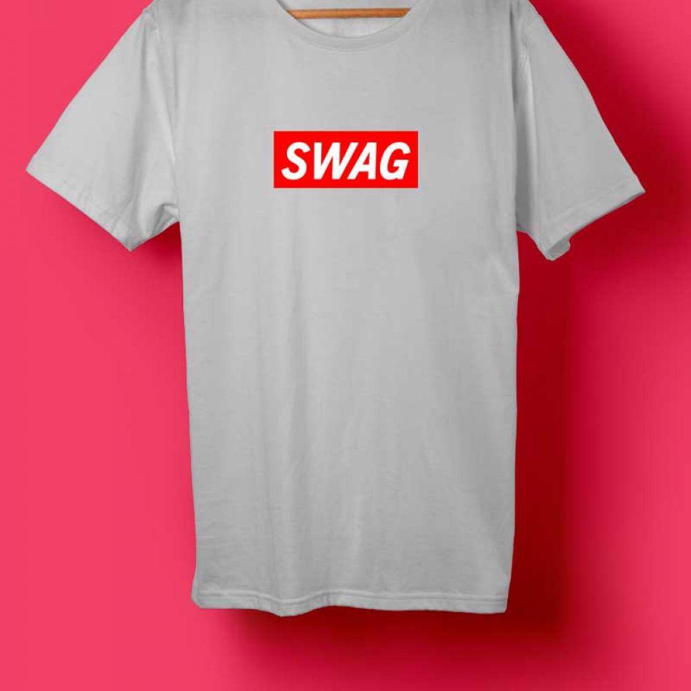 Red Check Clothing Logo - Swag Red Box Logo T Shirt. Custom Cheapest Shirts. Clothing