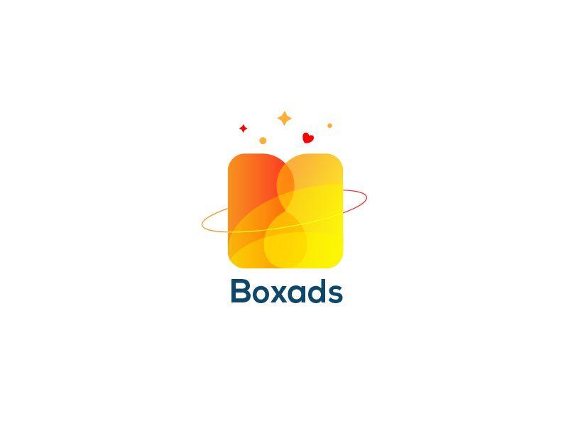 Box with Orange B Logo - B Monogram Box. Logo Design. Logo design, Monogram, Monogram box