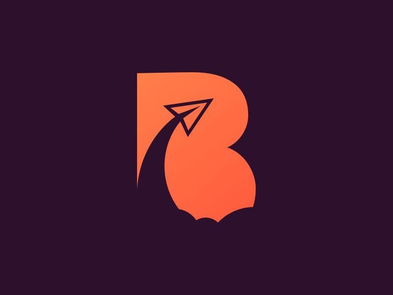 Box with Orange B Logo - Banter Mail Client Logo by Lukas Sautter | HEARTSHAPED | Dribbble ...