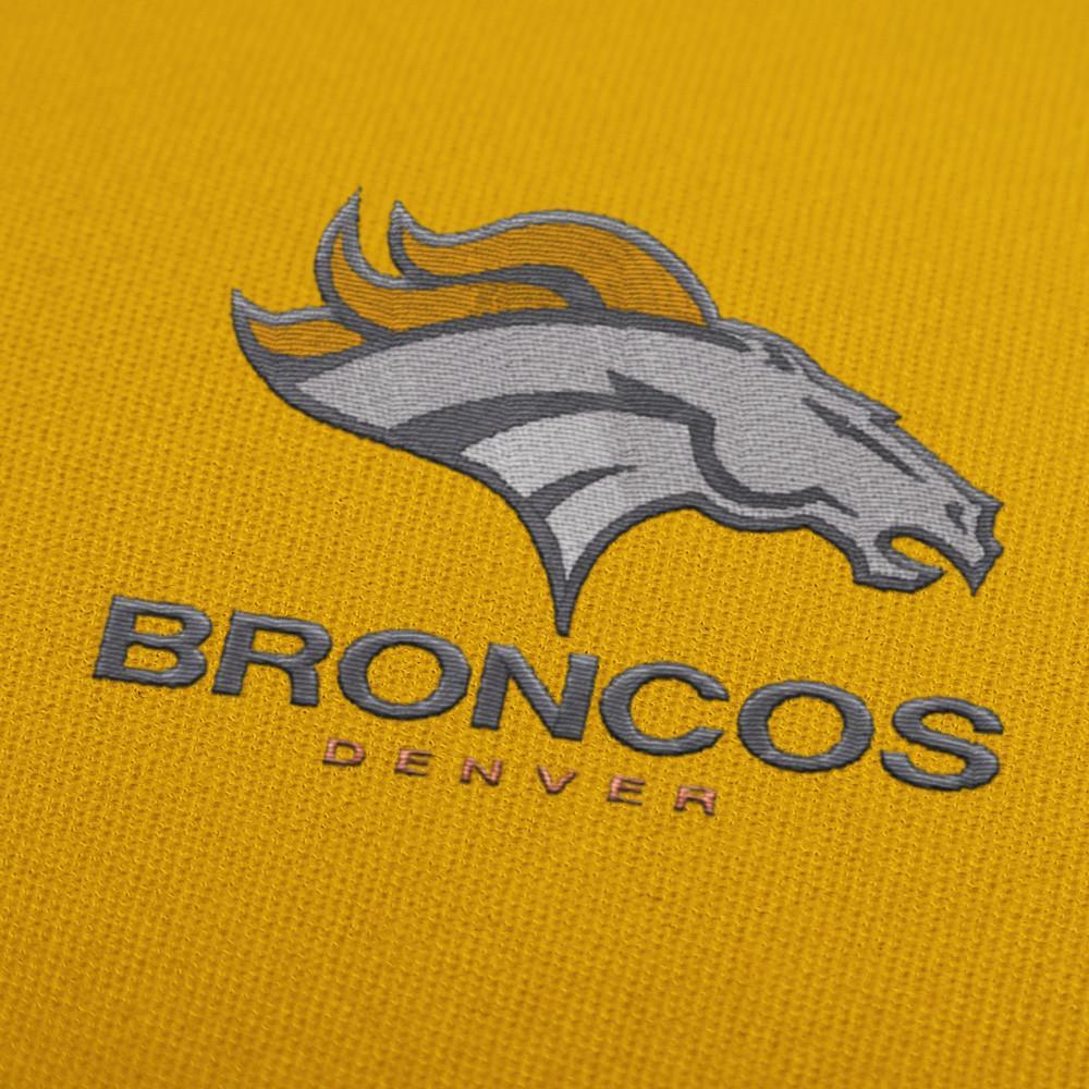 Embroidery Logo - Denver Broncos Logo Embroidery Design