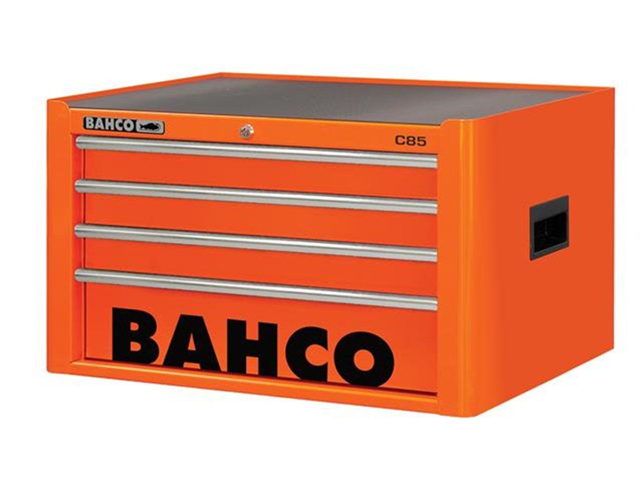 Box with Orange B Logo - Bahco BAH1485K4 4 Drawer B Top Chest K Orange