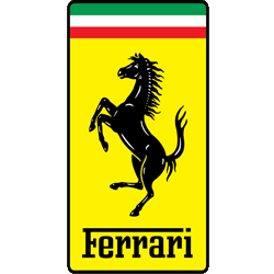 Black Horse with Shield Car Logo - Ferrari car company logo | Car logos and car company logos worldwide
