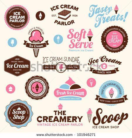 Ice Cream Restaurant Logo - Soni Sharad Kapoor (sharadkapoorsar) on Pinterest