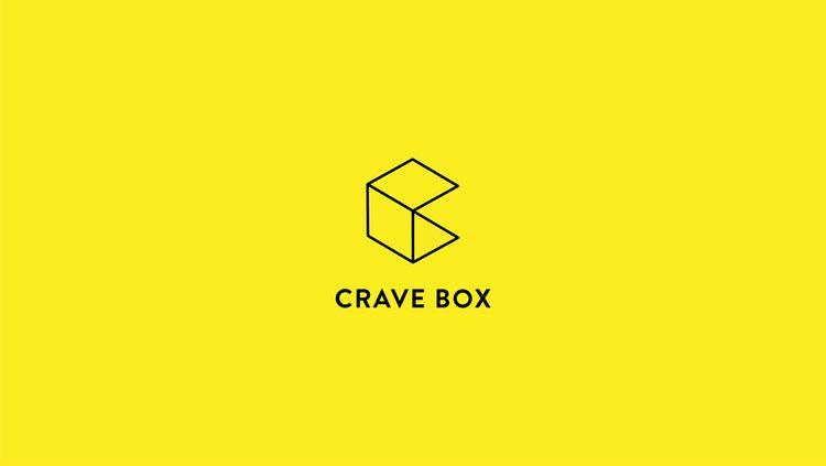 Box with Orange B Logo - Crave Box — Debbie Design