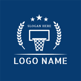 Green and Blue Basketball Logo - Free Club Logo Designs. DesignEvo Logo Maker