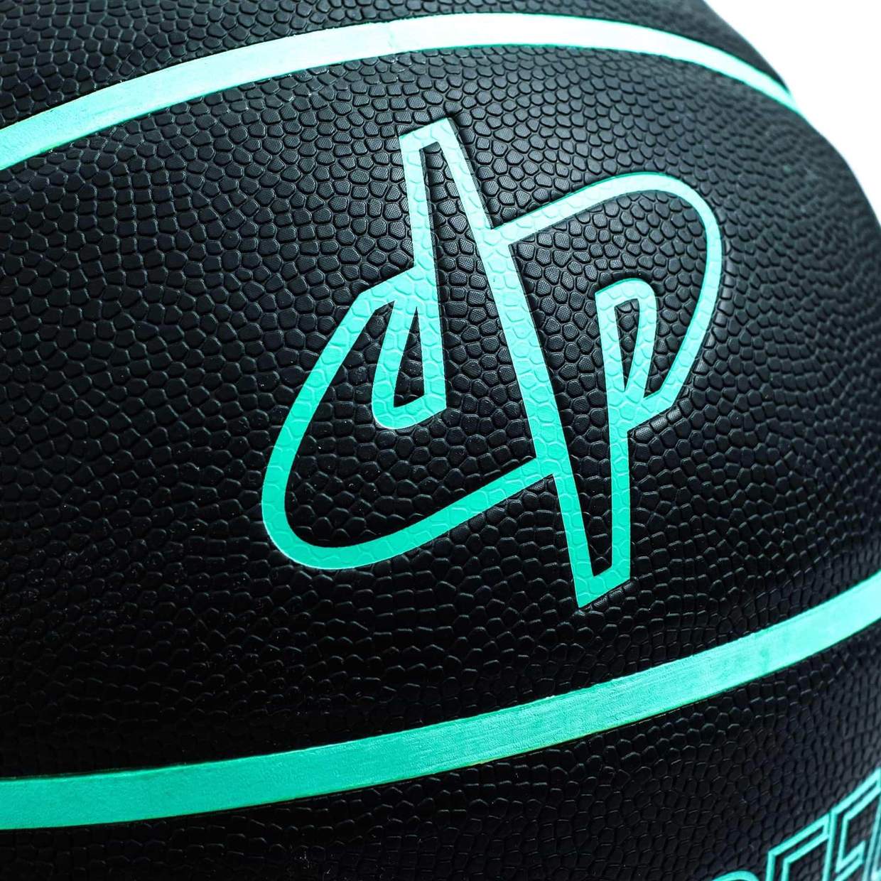 Green and Blue Basketball Logo - Dude Perfect Official Basketball // Black + Green