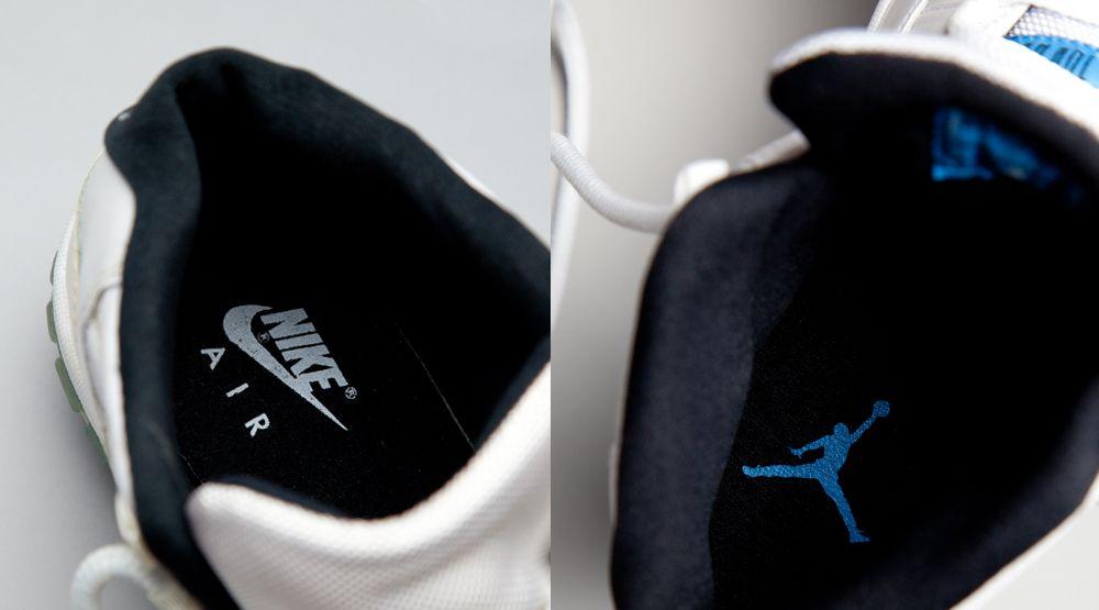 Jordan Legend Logo - How Does the Legend Blue Jordan 11 Compare to the Original?. Sole