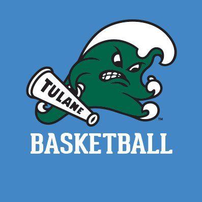 Green and Blue Basketball Logo - Tulane Basketball
