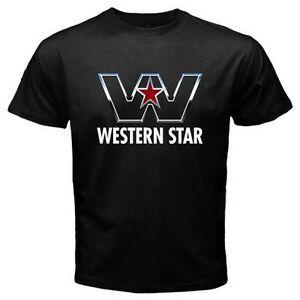 Westerm Star Trucks Logo - New Western Star Trucks Logo Men's Black T-Shirt Size S M L XL 2XL ...