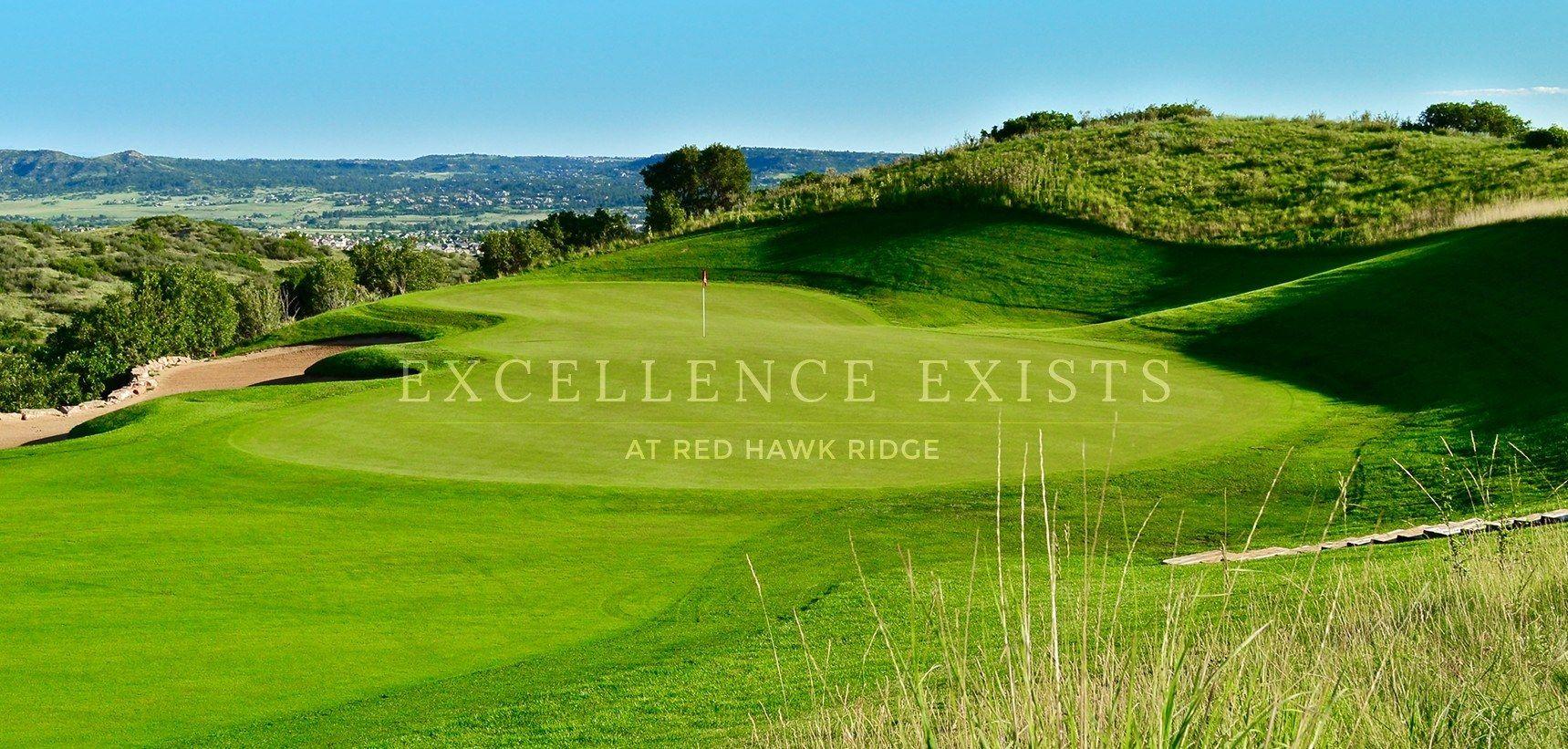 Red Hawk Golf Logo - Red Hawk Ridge Golf, CO