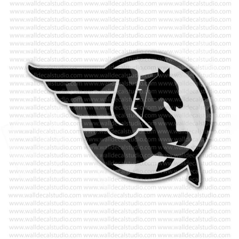 Motorcycle Horse Logo - From $4.00 Buy Buell Horse Motorcycle Old Emblem Sticker at Print ...