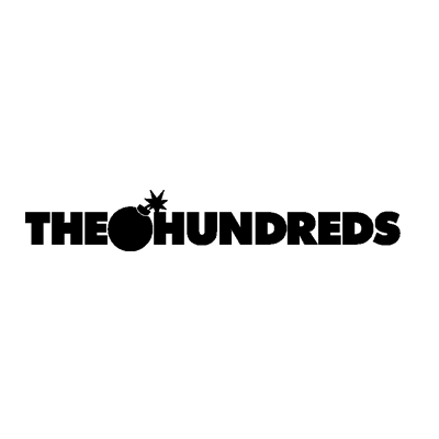 Black and White Hundreds Logo - The Hundreds T Shirts, Caps, Jackets and clothing at The Chimp Store