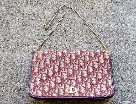 Designer Purse Logo - RESERVED for GABY Designer Handbag Authentic Designer Purse Tapestry