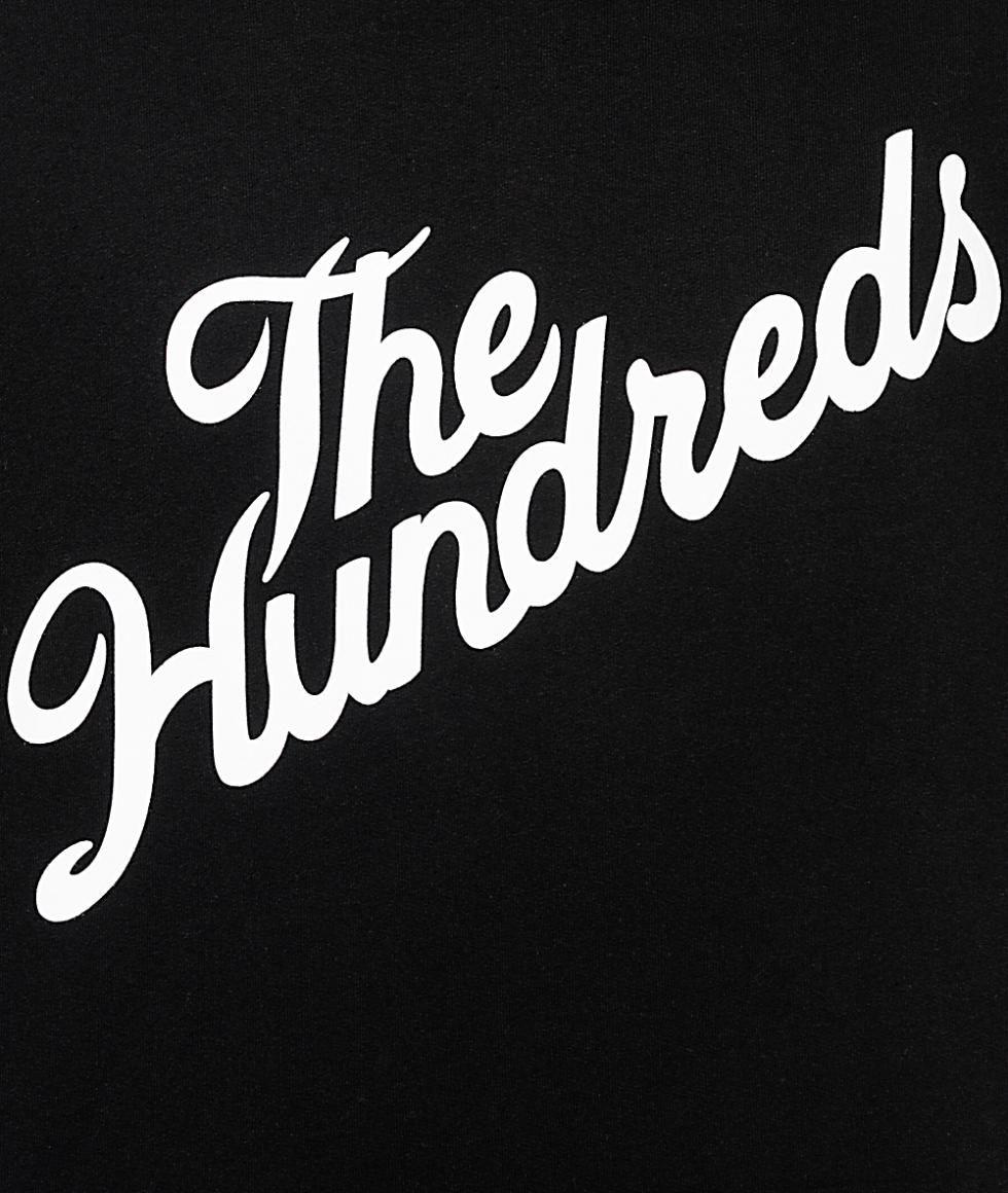 Black and White Hundreds Logo - The Hundreds Mens Hoodies & Sweatshirts Slant Black