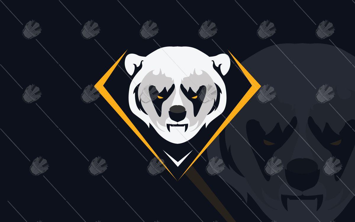 Bear Mascot Logo - Polar Bear Mascot Logo For Sale Polar Bear eSports Logo - Lobotz