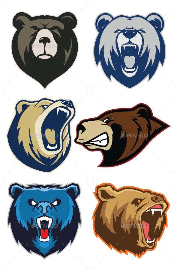 Bear Mascot Logo - Bear Mascot Logo by sundatoon | GraphicRiver