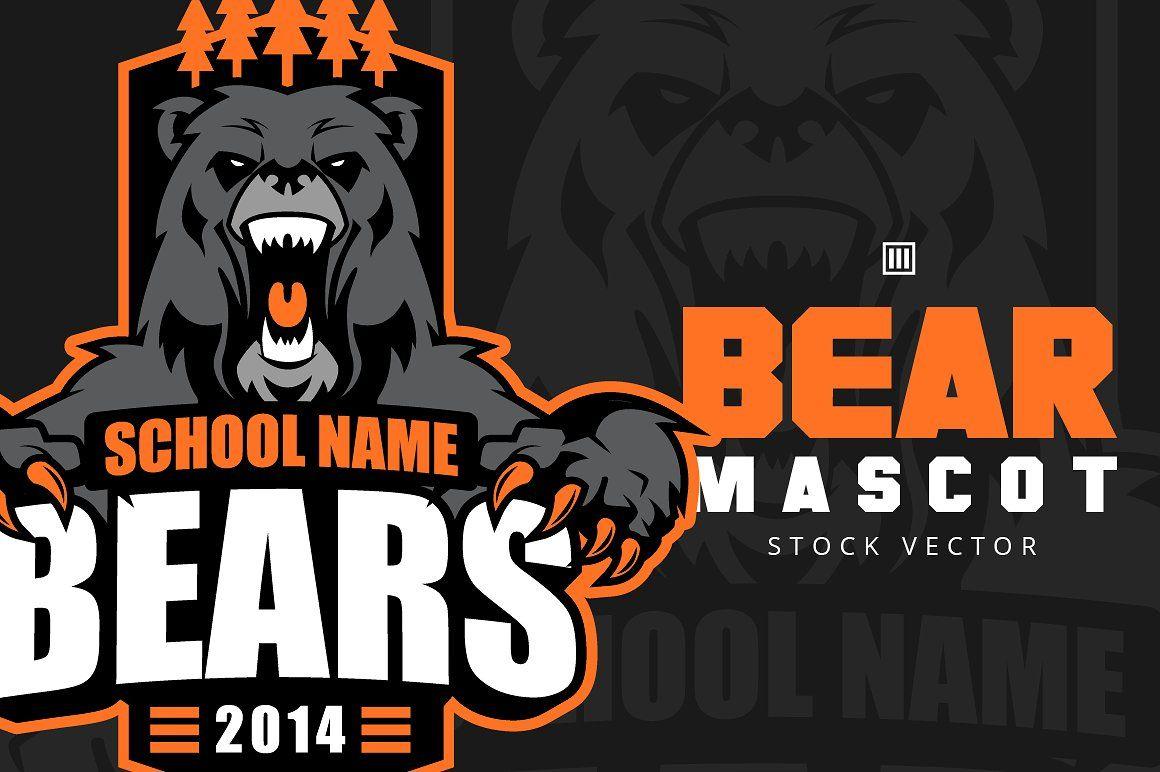 Bear Mascot Logo - Bear Mascot ~ Illustrations ~ Creative Market
