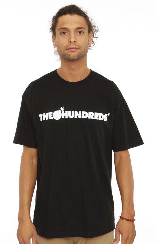 Black and White Hundreds Logo - The Hundreds, Forever Bar Logo T Shirt