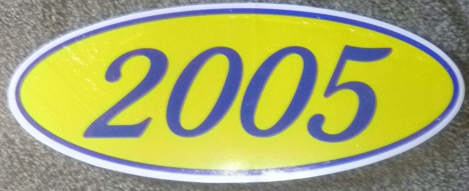 Blue with Yellow Oval Logo - to see BLUE YELLOW OVAL YEARS
