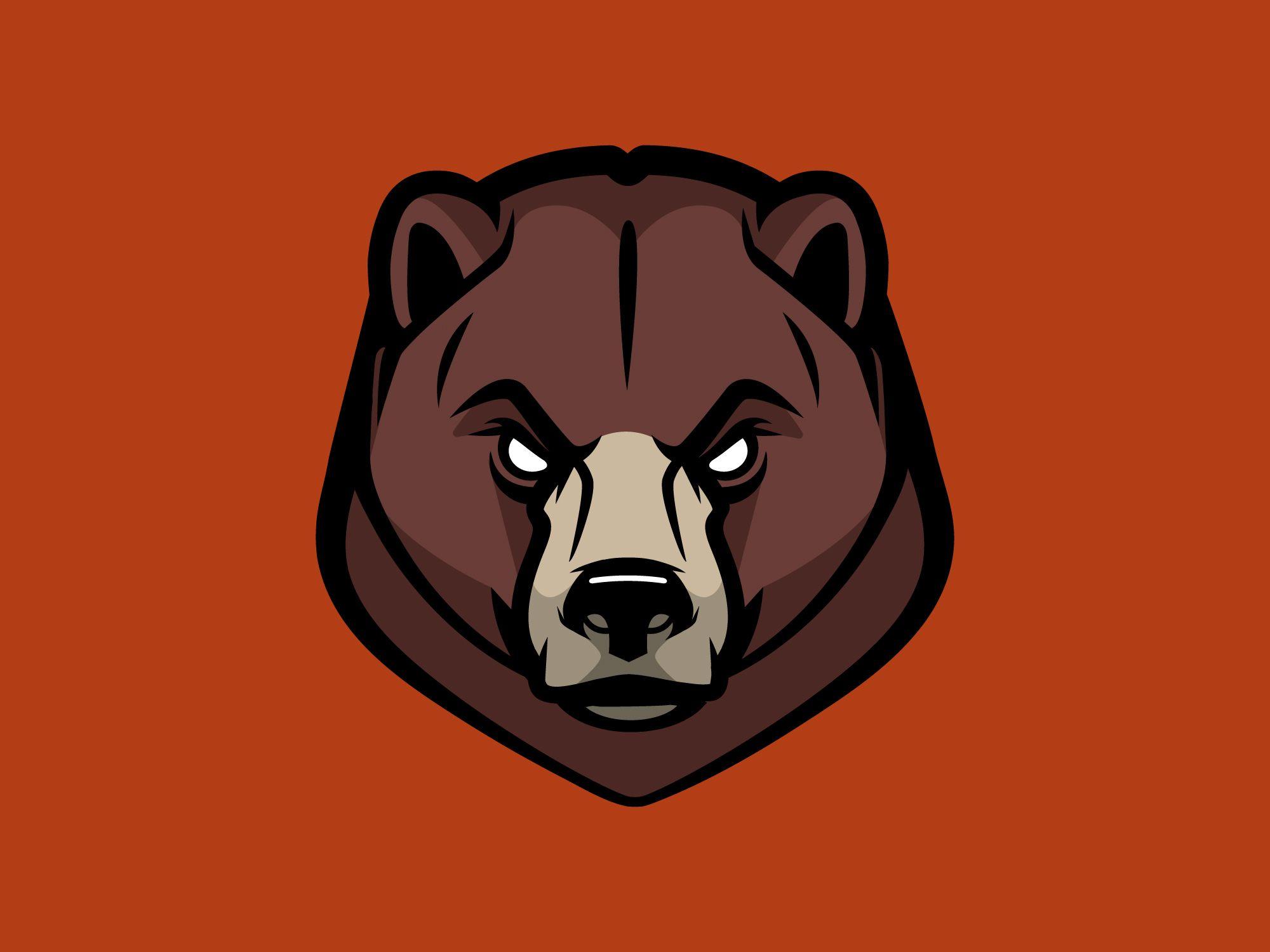 Bear Mascot Logo - Bear Mascot. Old Dirty Dermot. Bear logo, Bear, Mascot design