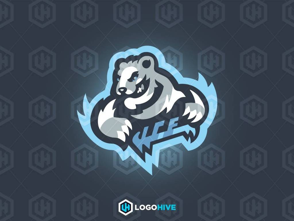 Bear Mascot Logo - Polar Bear Mascot Logo – LogoHive