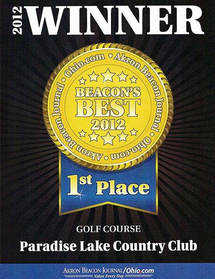 Paradise Lake Logo - Paradise Lake Country Club | Ohio Golf Courses | Ohio Public Golf