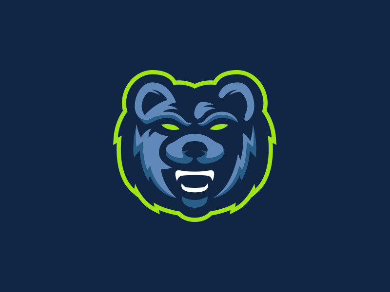 Bear Mascot Logo - Grizzly Bear Mascot Logo by Kyle Papple | Dribbble | Dribbble