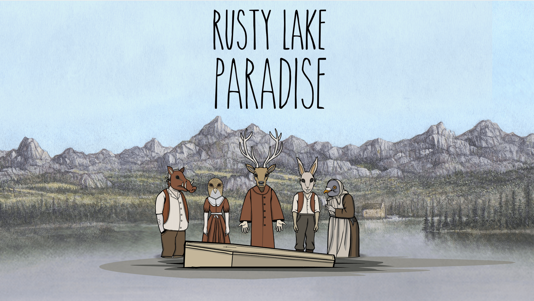 Paradise Lake Logo - Rusty-Lake-Paradise-Official-Logo - Android Red