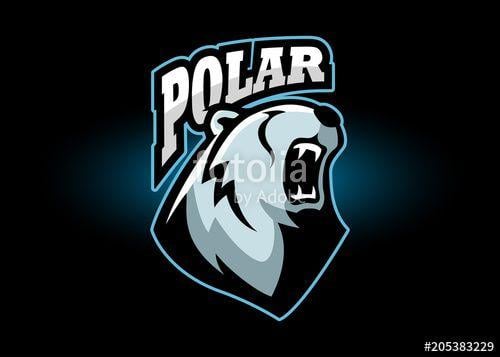 Bear Mascot Logo - Angry Polar Bear Mascot Logo