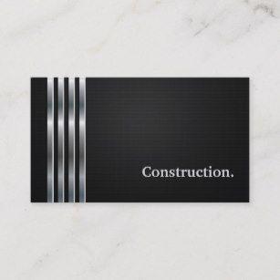 Zebra Construction Logo - Construction Area Manager Business Cards