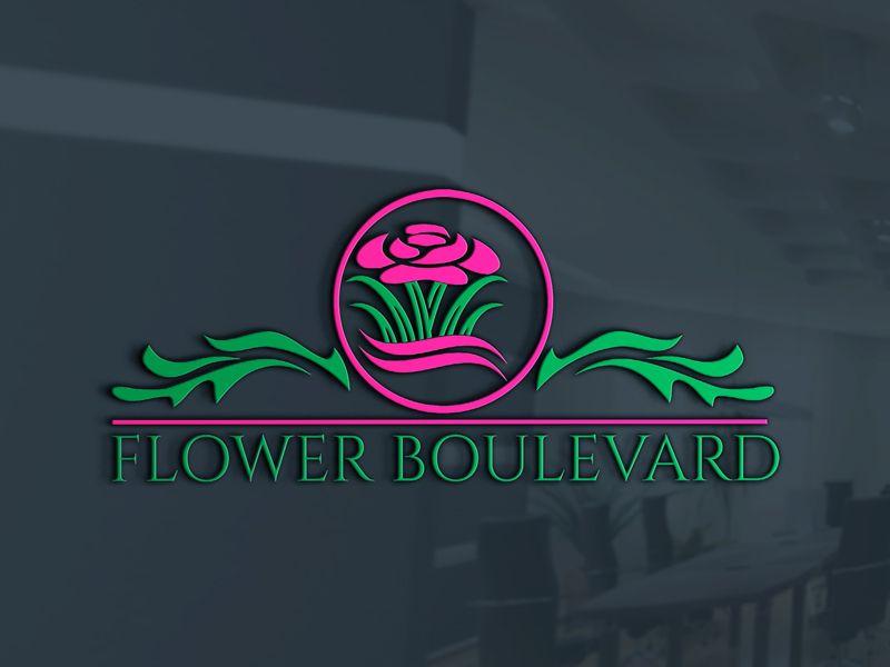 Apple Flower Logo - Logo Design for FLOWER BOULEVARD by apple 4 | Design #19295487