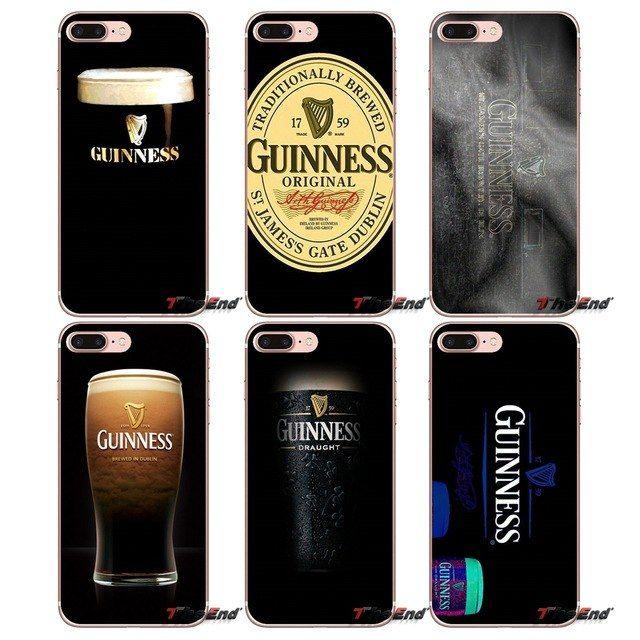 Beer Honor Logo - Guinness Beer Logo For Huawei Honor 7X V10 6C V9 6A Play 9 Mate 10