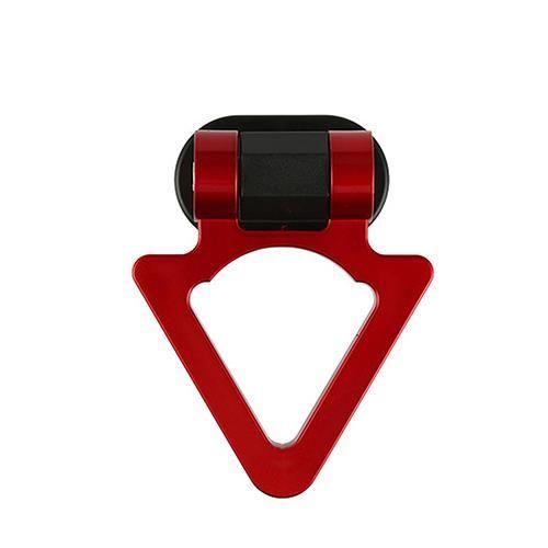 Car with Red Triangle Logo - Red Triangle Track Racing Front Rear Tow Hook Stick Decoration