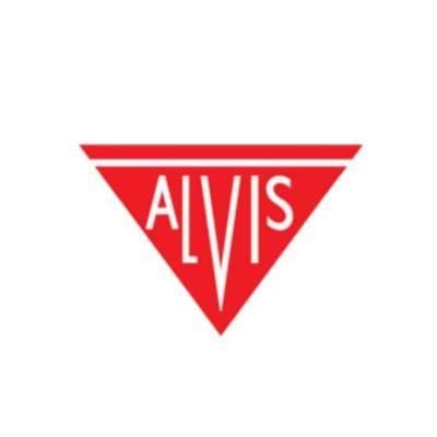 Car with Red Triangle Logo - Alvis Car Company sister company, Red Triangle, are