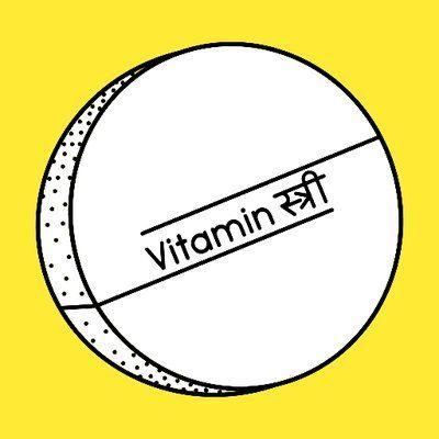 Vitamins Circle Rainbow Logo - Vitamin स्त्री're live with Durga Gawde