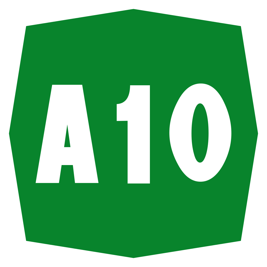 A10 Logo - Autostrada A10 Italia.svg