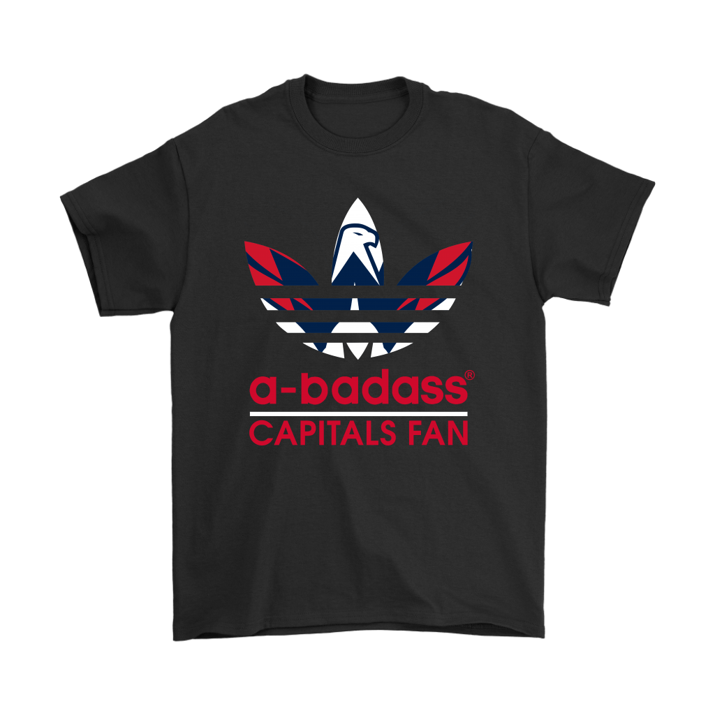 Badass S Logo - A-badass Washington Capitals Fan x Adidas Logo NHL Shirts – Teeqq Store