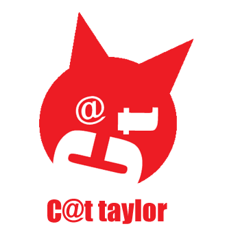 Red Cat Blue Dog Logo - Logo & Font Designs - Cat Taylor