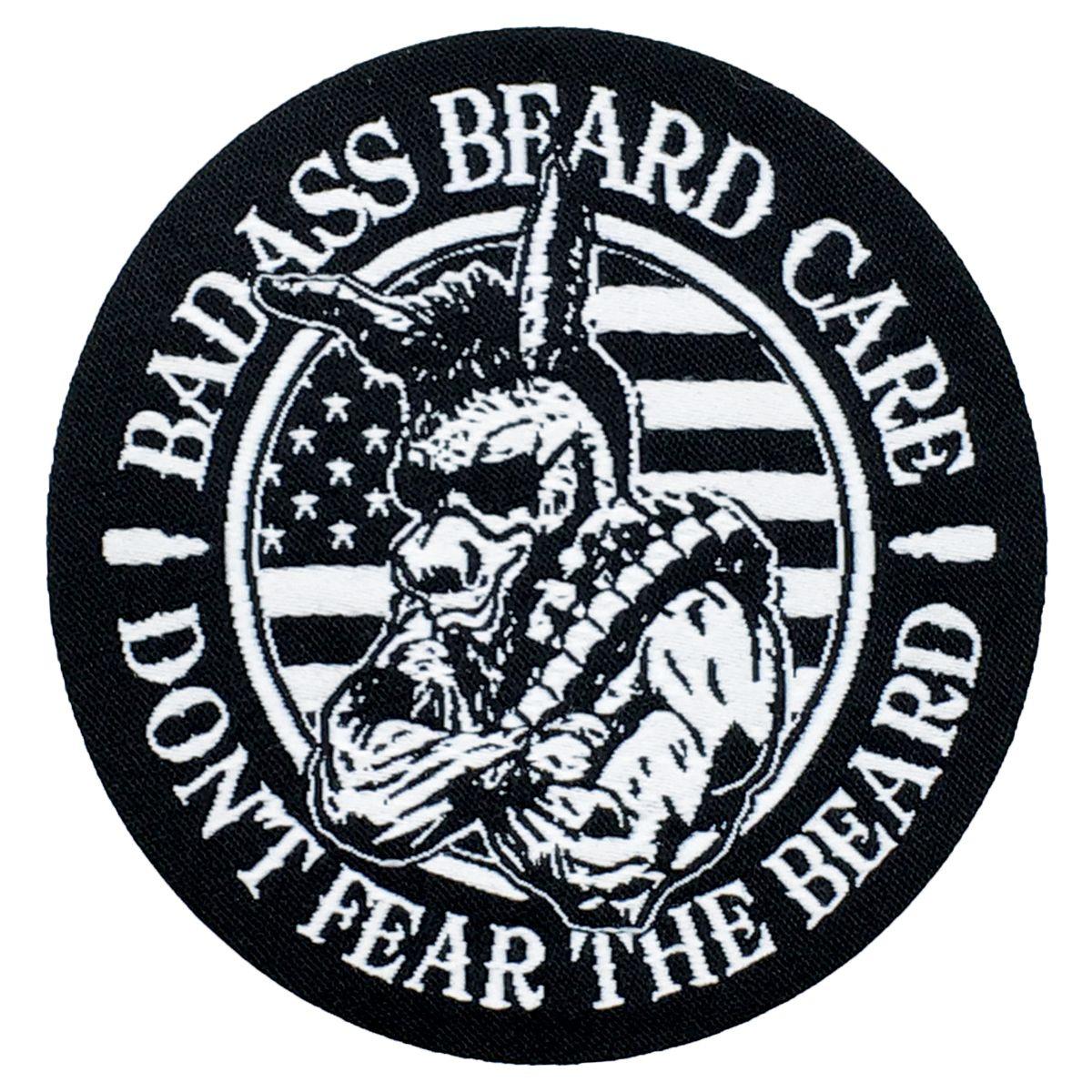 Badass S Logo - Badass Patch - Badass Beard Care