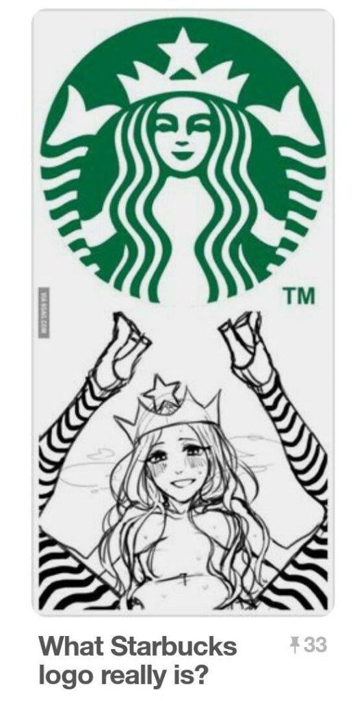 Funny Starbucks Logo - What Starbucks Logo Really Is It Funny or Offensive?