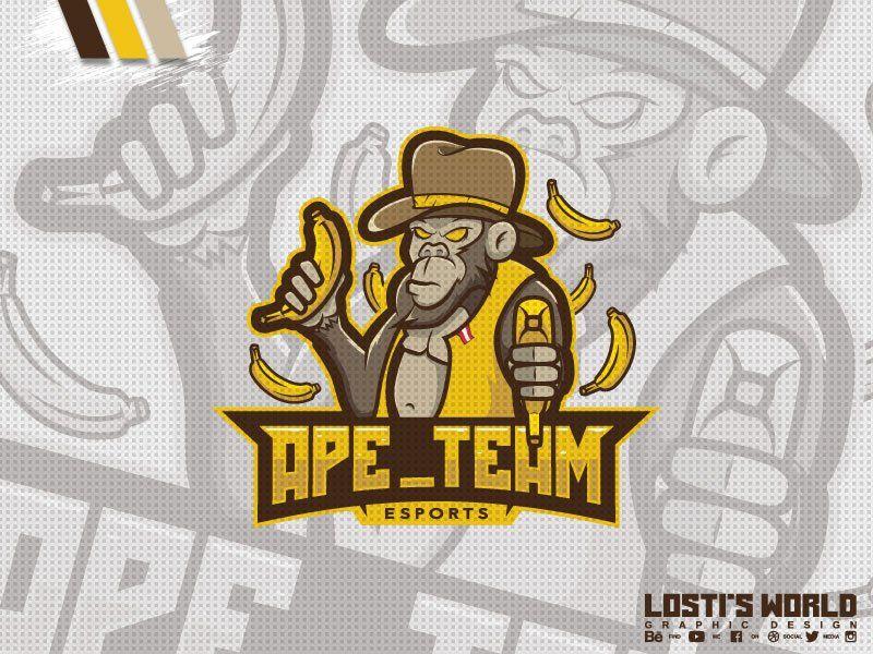 Badass S Logo - LoSti's World version of the Ape_Team mascot logo