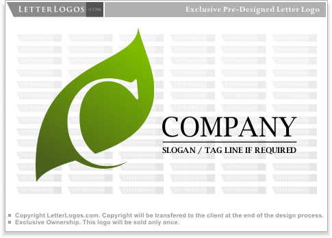 Green C Logo - Letter C Logo ( c-logo-1 )