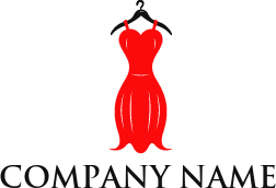 Red Dress Logo - Free Clothing Logos | LogoDesign.net