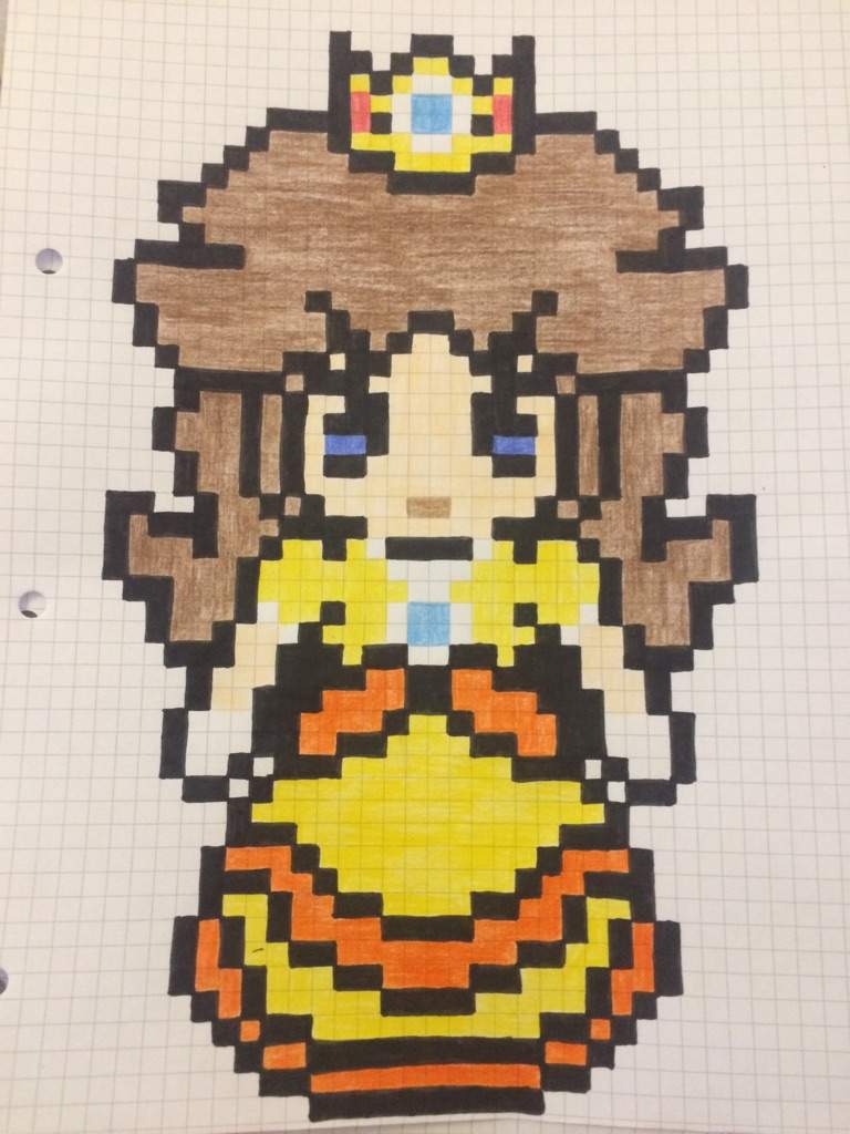 Pixel Daisy Logo - Daisy pixel art!