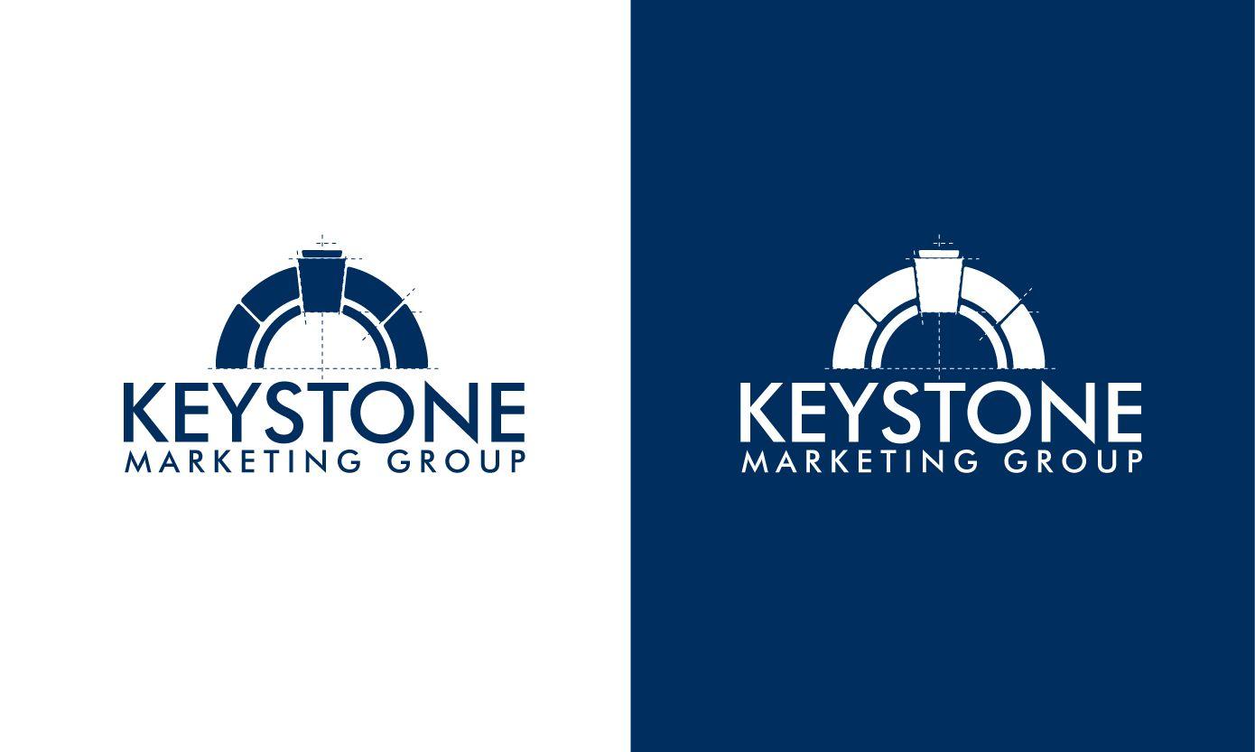 Keystone Logo - Marketing Logo Design for Keystone Marketing Group. We are